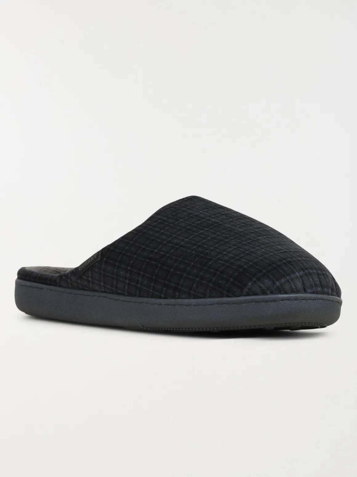 Mule Isotoner homme marine (40-46)