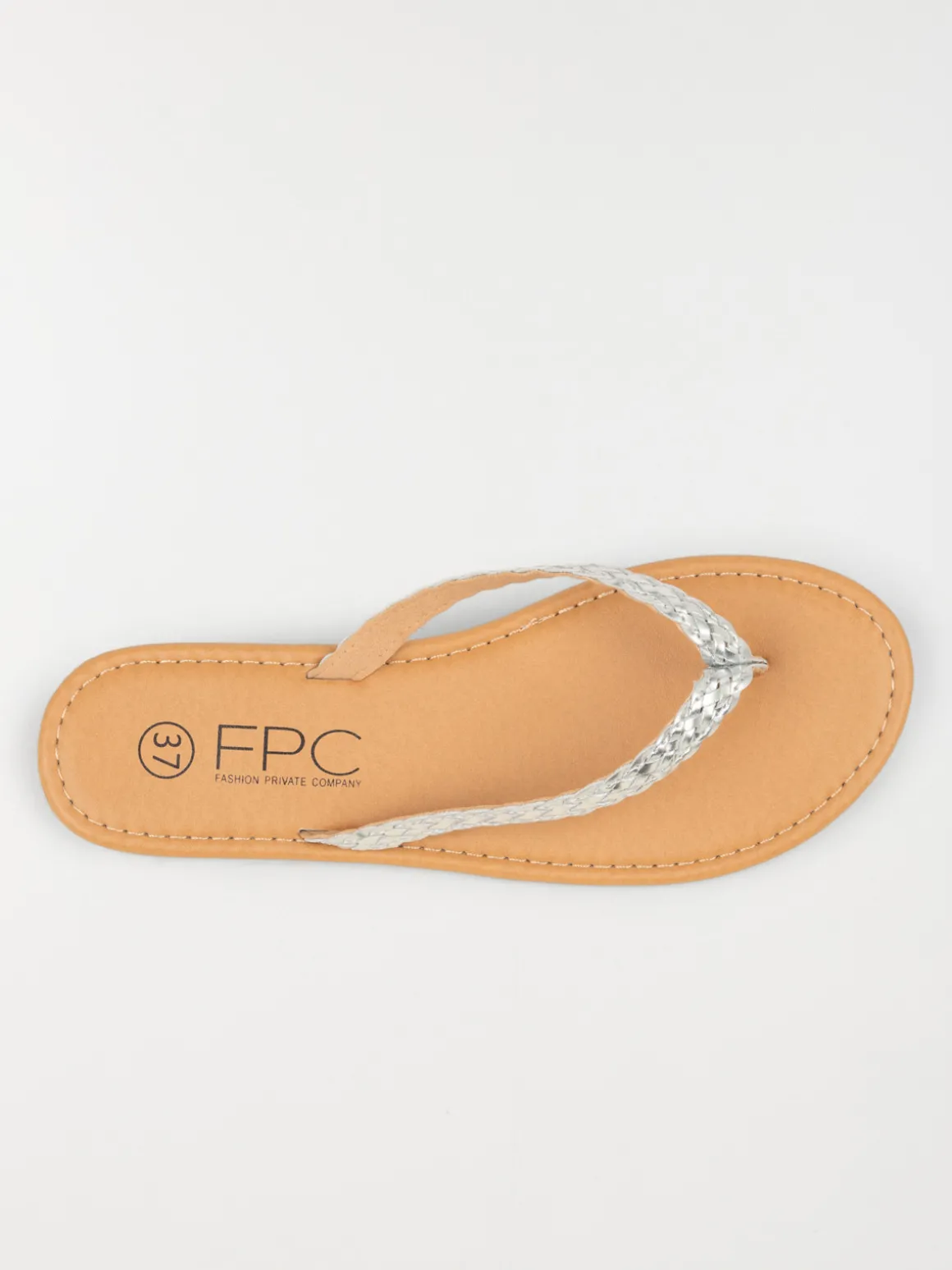 Mule plate bride tressée femme (36-41)