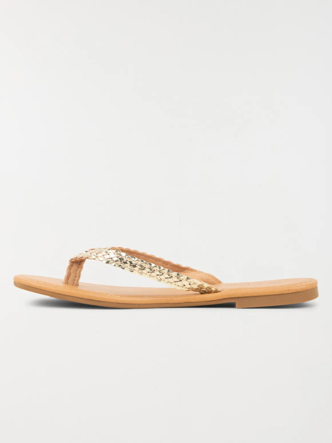 Mule plate femme bride tressée (36-41)