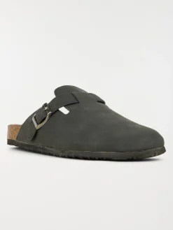 Mule sabot homme noir (40-46)