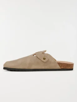 Mule sabot homme taupe (40-46)