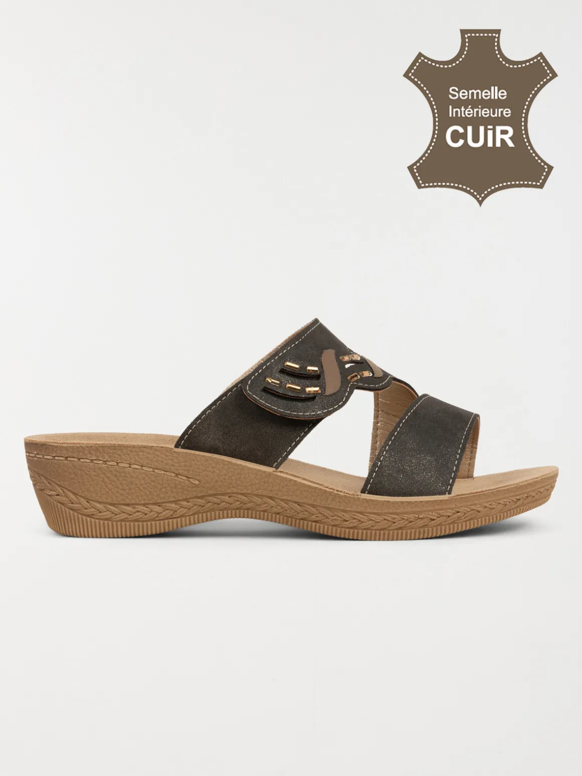 Mule strass femme confort (36-41)