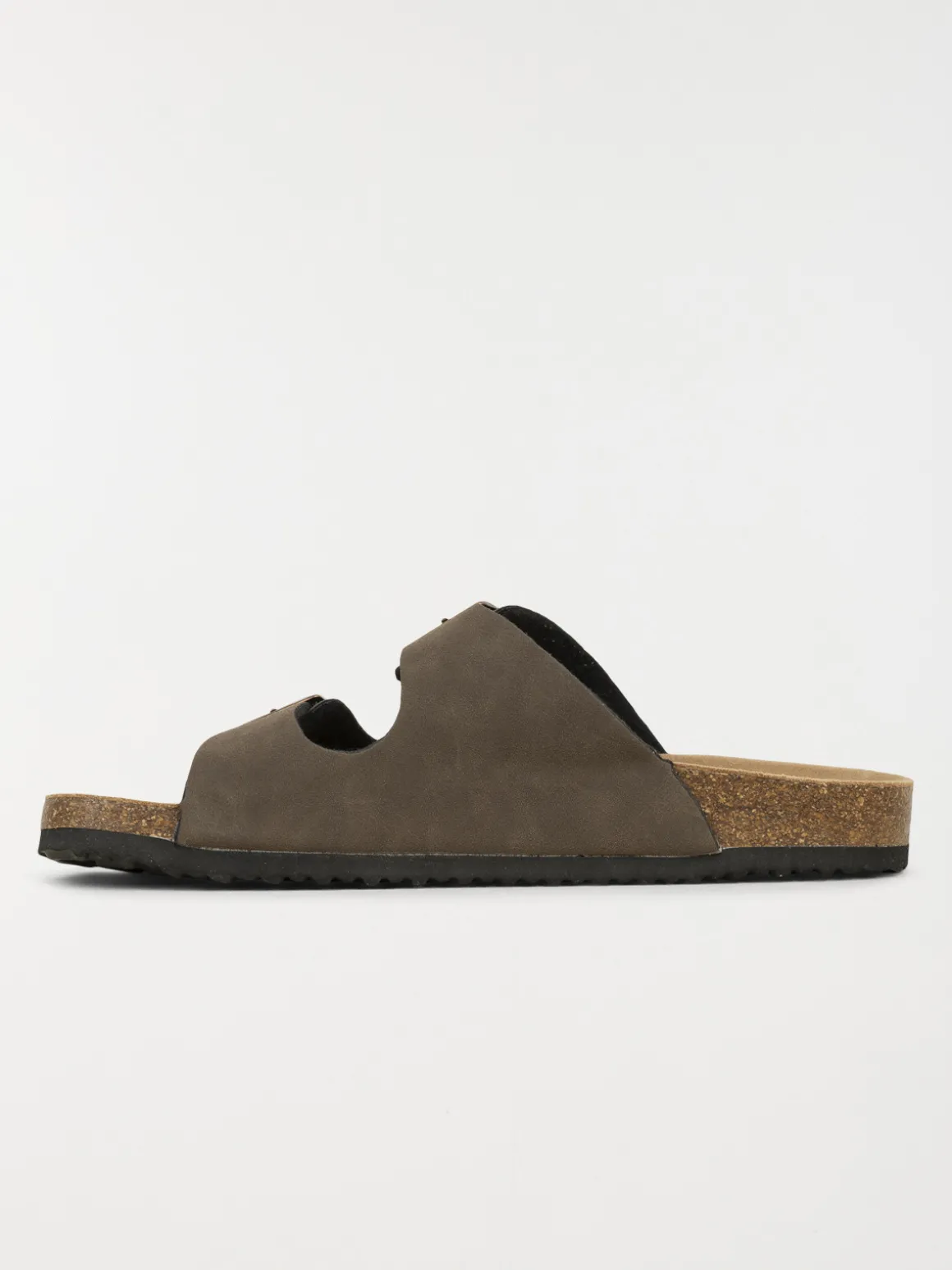 Mules 2 boucles femme marron (37-42)