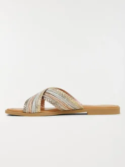 Mules brides croisées femme (36-41)