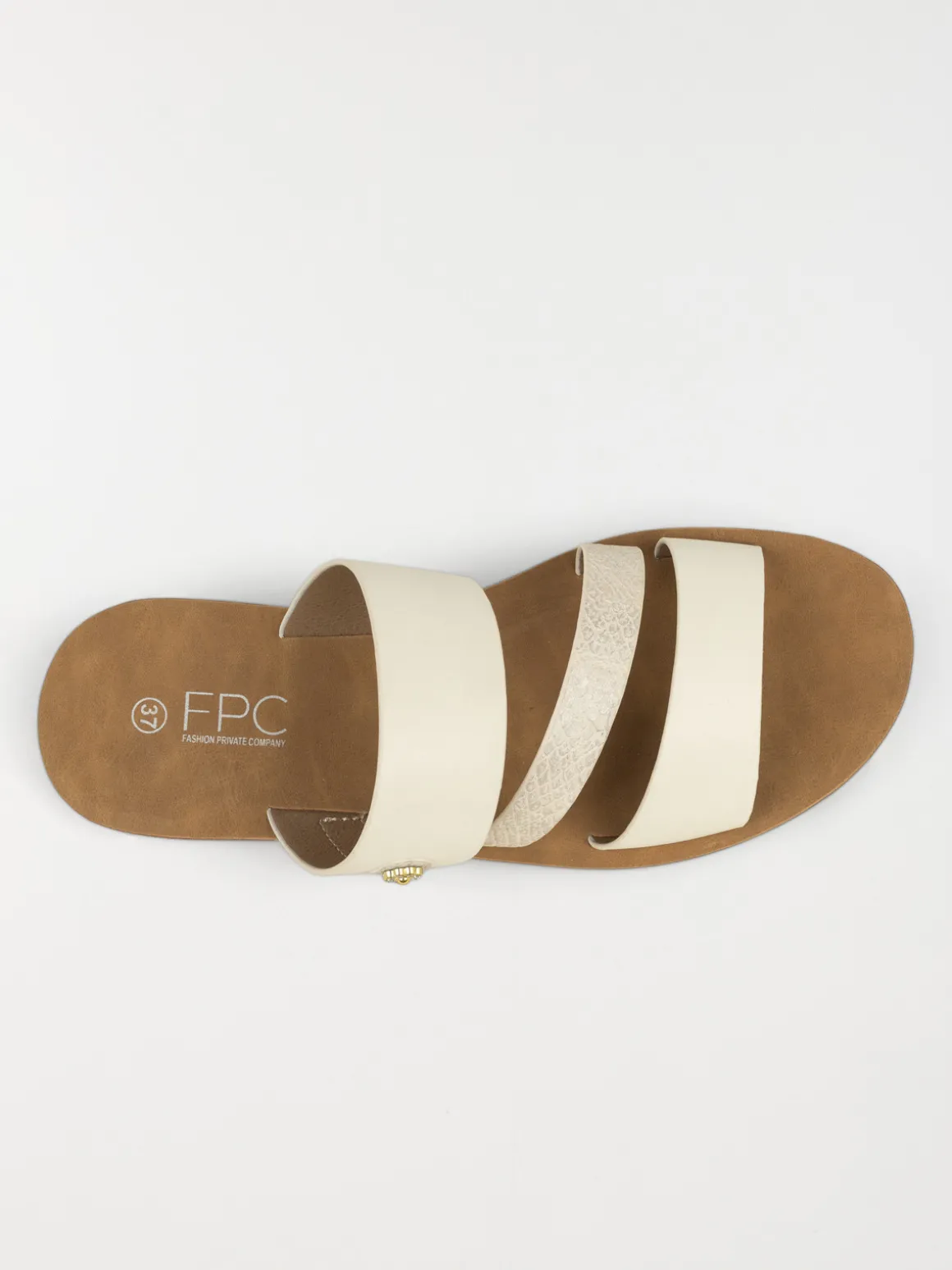Mules coloris beige femme (36-41)