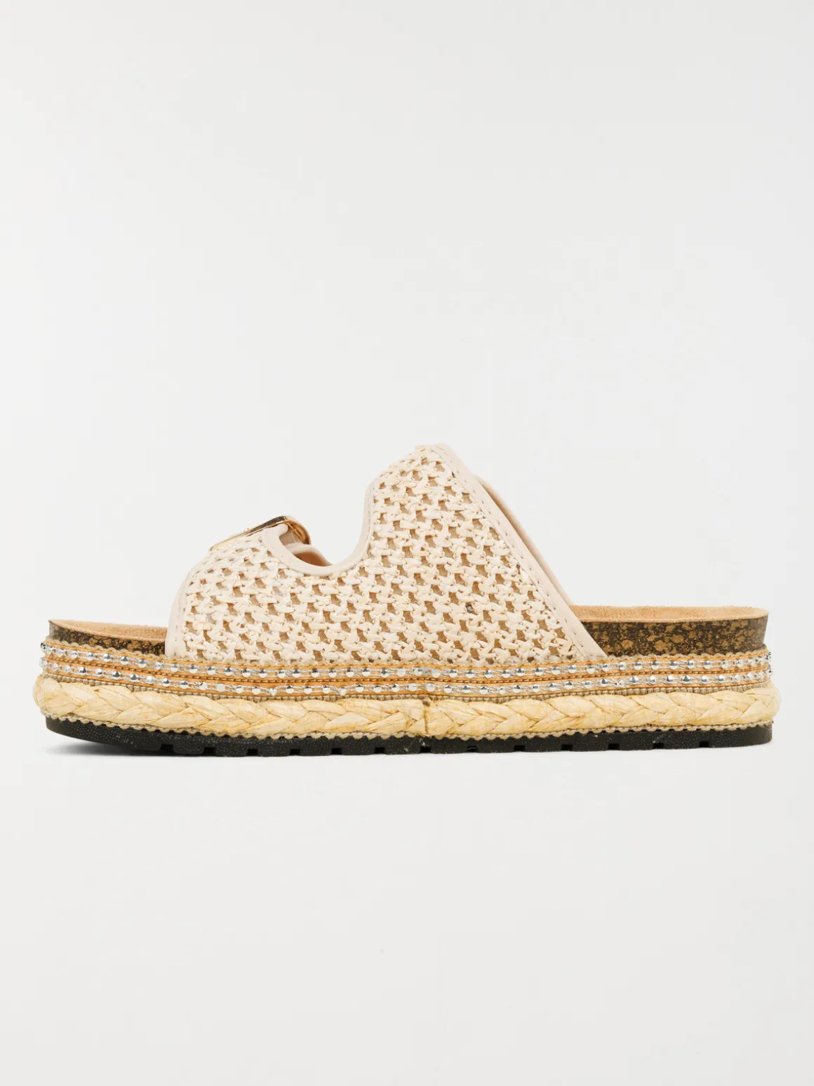 Mules coloris beige femme (37-42)