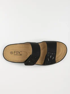 Mules confort à scratchs femme (36-41)