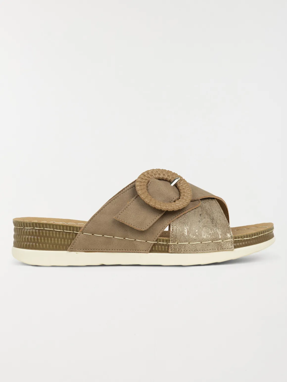 Mules confort boucle ronde femme (36-41)