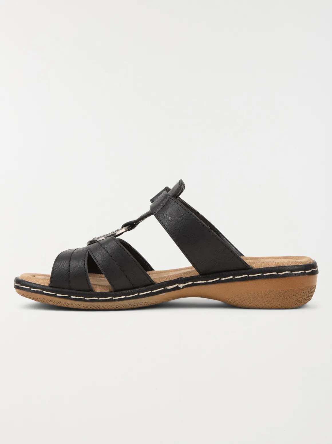 Mules confort femme noir (37-42)