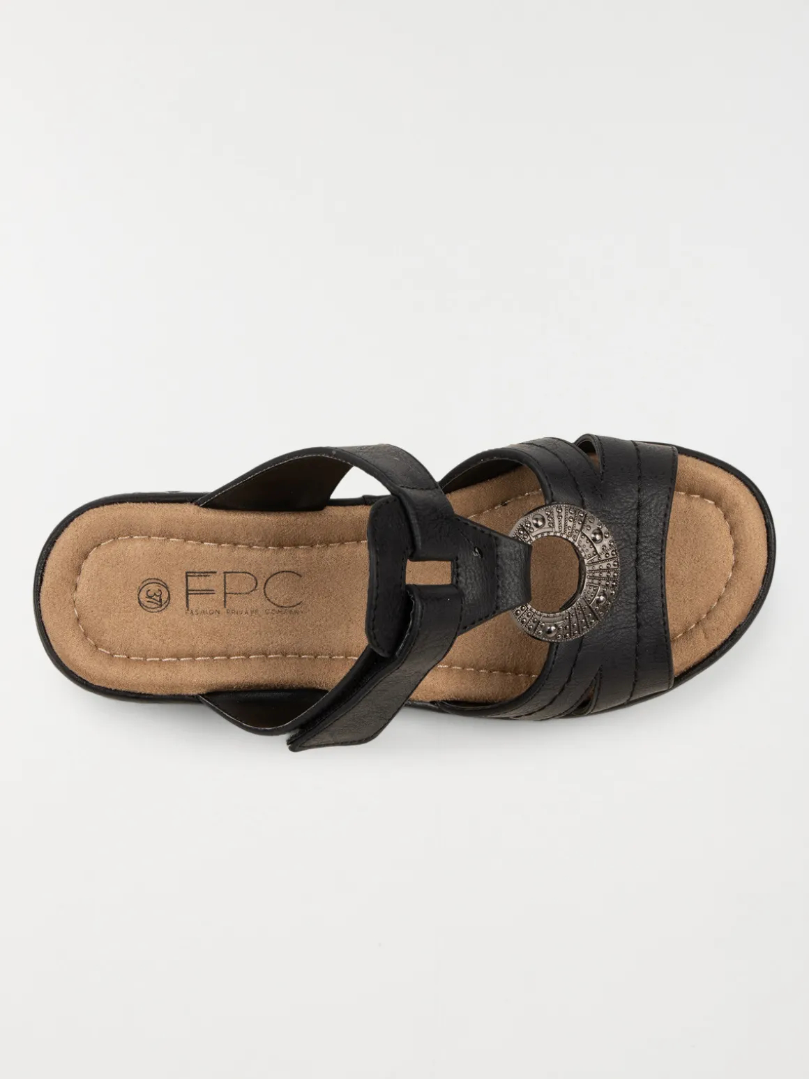 Mules confort femme noir (37-42)