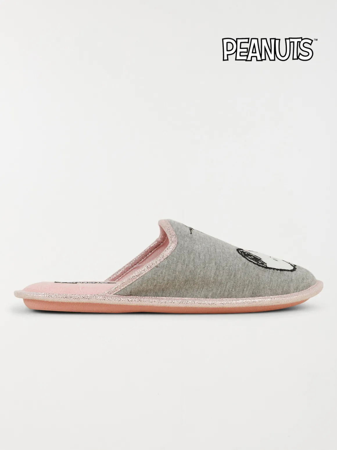 Mules grises Snoopy femme (36-41)