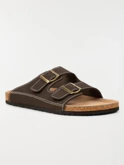Mules homme marron (40-46)