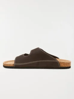 Mules homme marron (40-46)