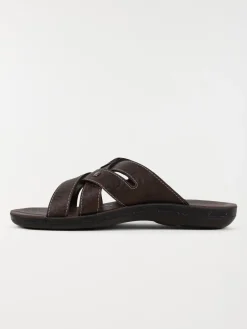 Mules homme marrons (41-46)