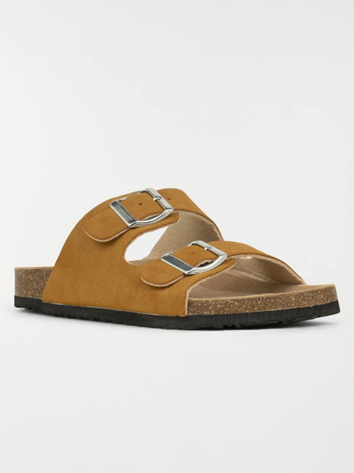 Mules marrons 2 boucles femme (37-42)