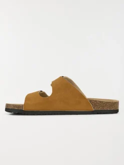 Mules marrons 2 boucles femme (37-42)