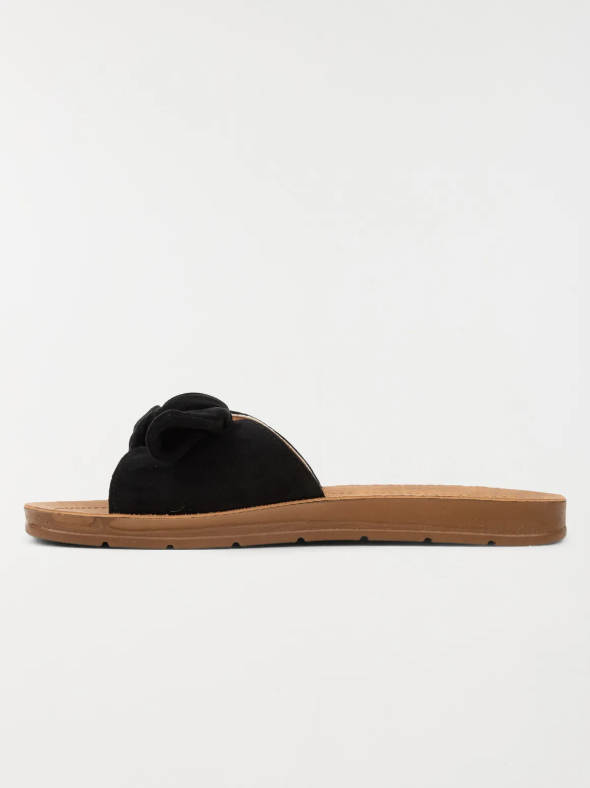 Mules noires noeuds femme (36-41)