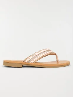 Mules plates entredoigts femme (36-41)