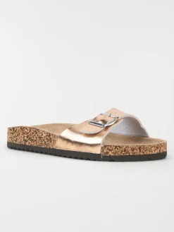 Mules plates roses femme (36-41)