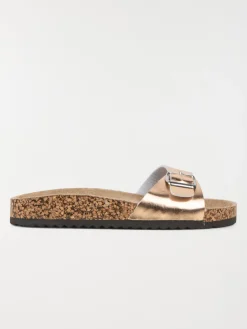 Mules plates roses femme (36-41)