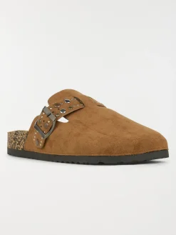 Mules sabots camel femme (36-41)
