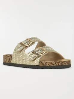 Mules texturées femme (36-41)
