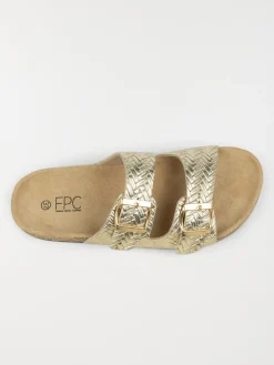 Mules texturées femme (36-41)