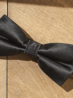 Noeud papillon noir homme