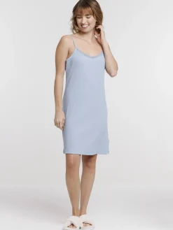 Nuisette ciel col V femme