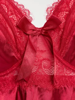 Nuisette dentelle grande taille femme