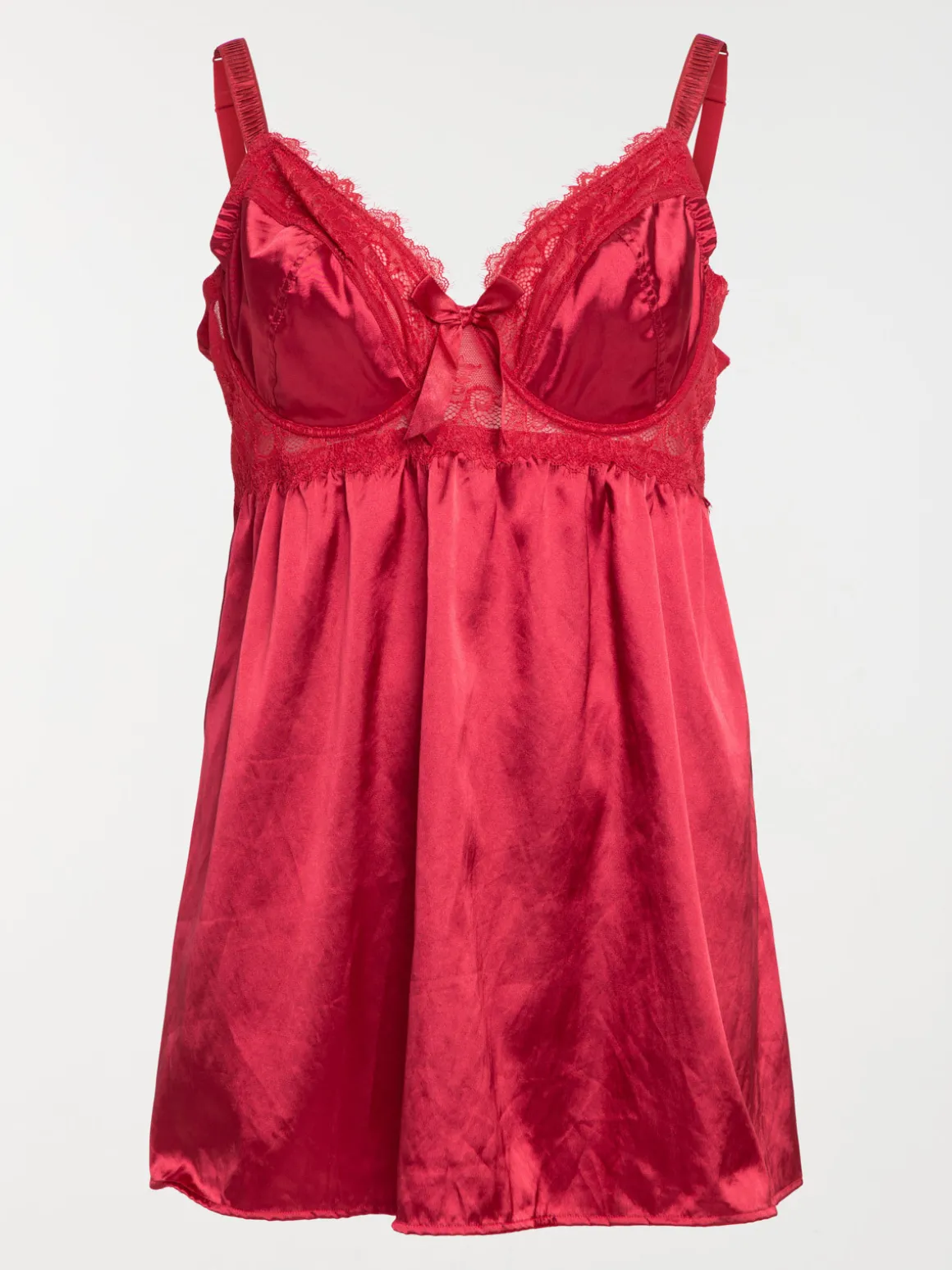 Nuisette dentelle grande taille femme