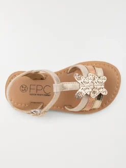 Nu-pieds fille papillons (24-30)