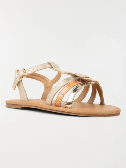 Nu-pieds fille papillons (31-35)