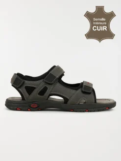 Nu-pieds gris homme (40-45)
