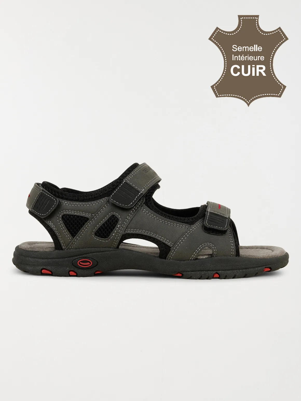 Nu-pieds gris homme (40-45)