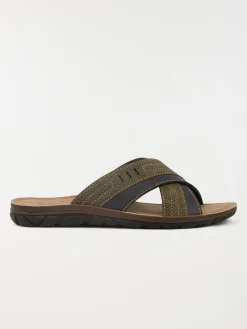 Nu-pieds marrons homme (40-46)