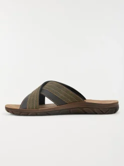 Nu-pieds marrons homme (40-46)