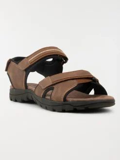Nu-pieds marrons homme (40-46)