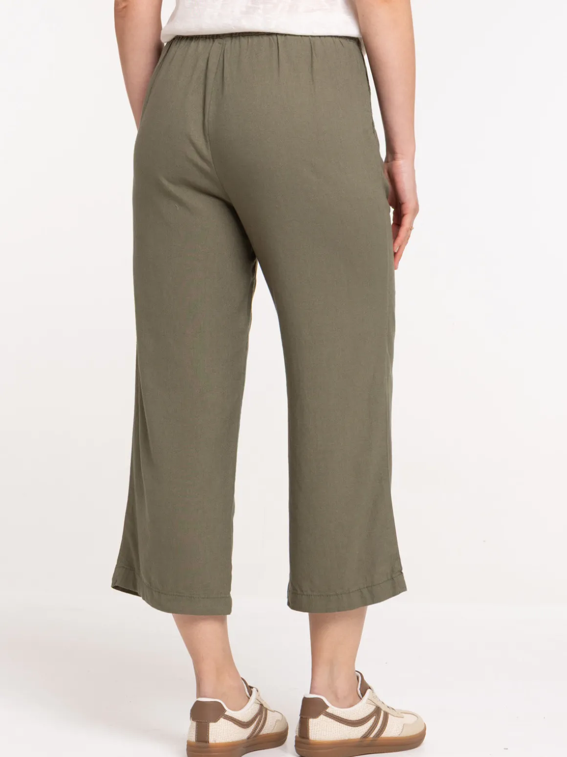 Pantacourt coloris trèfle femme
