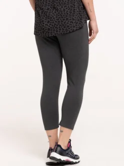 Pantacourt sport léopard femme