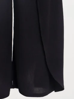 Pantalon à pans grande taille femme