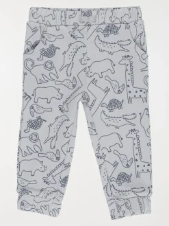 Pantalon animaux savane garçon (3-36M)