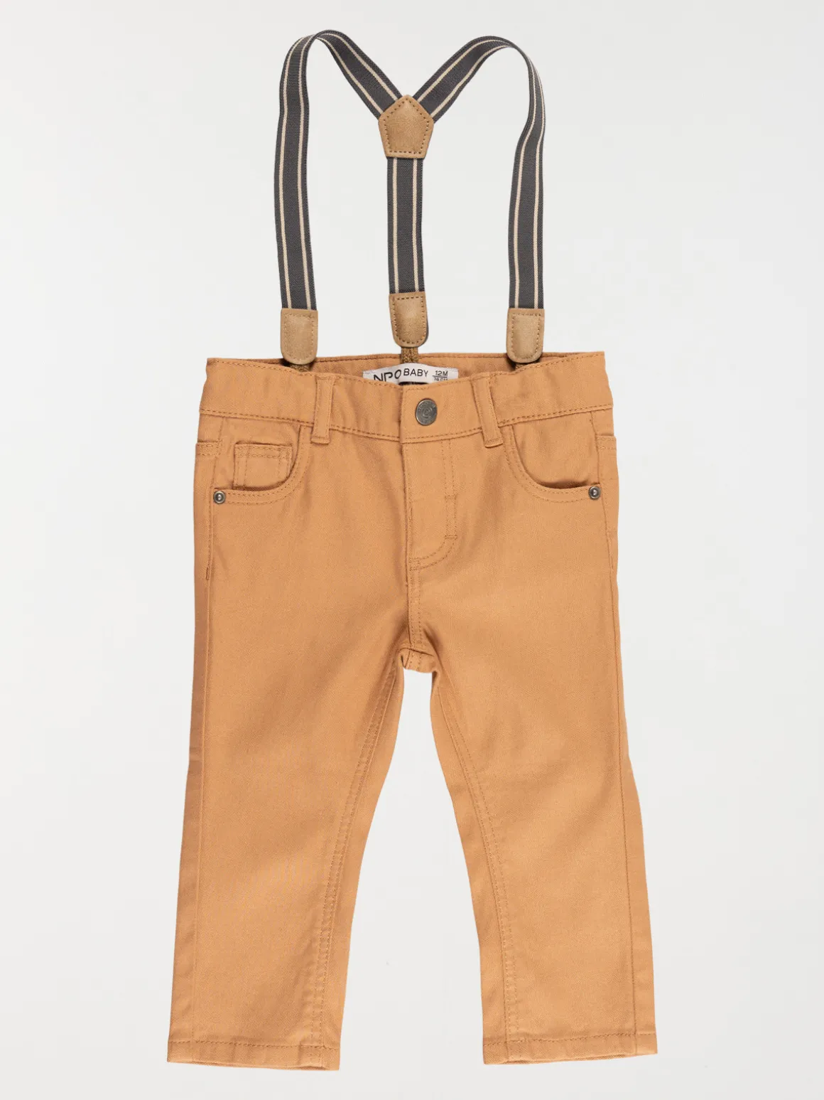 Pantalon avec bretelles garçon (3-36M)
