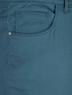 Pantalon canard slim grande taille femme