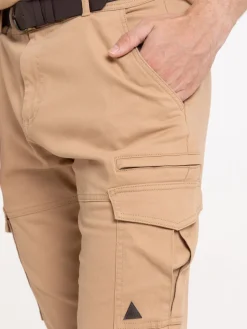 Pantalon cargo avec ceinture homme