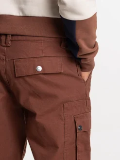 Pantalon cargo brunette homme