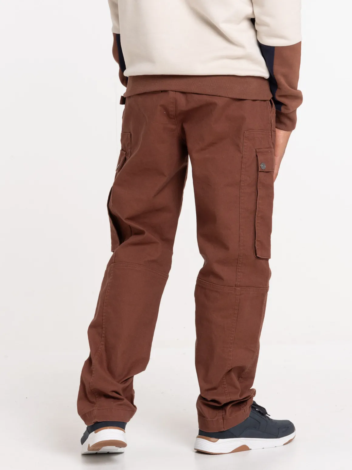 Pantalon cargo brunette homme