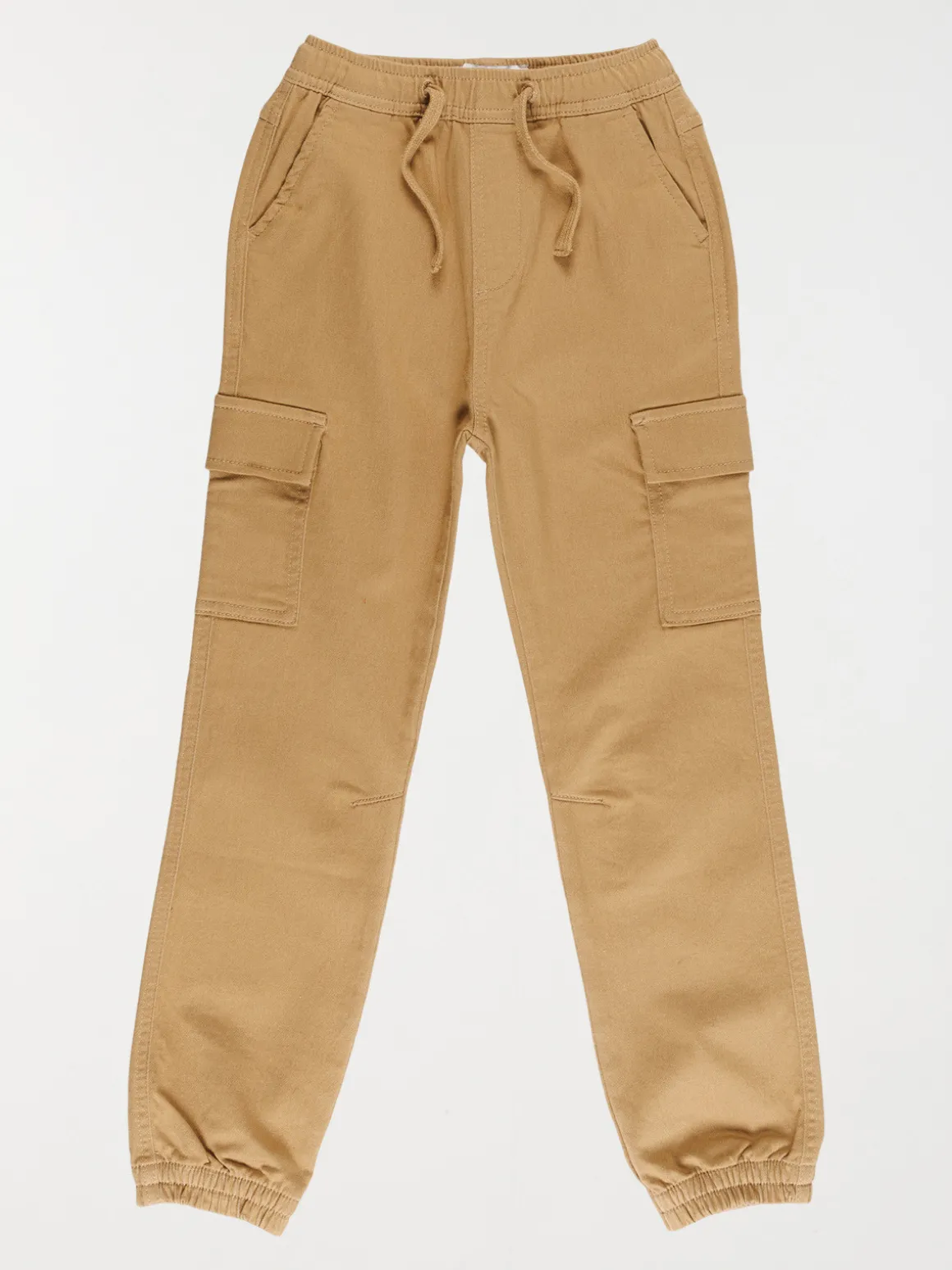 Pantalon cargo garçon kraft (3-12A)