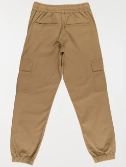 Pantalon cargo garçon kraft (XXS-M)