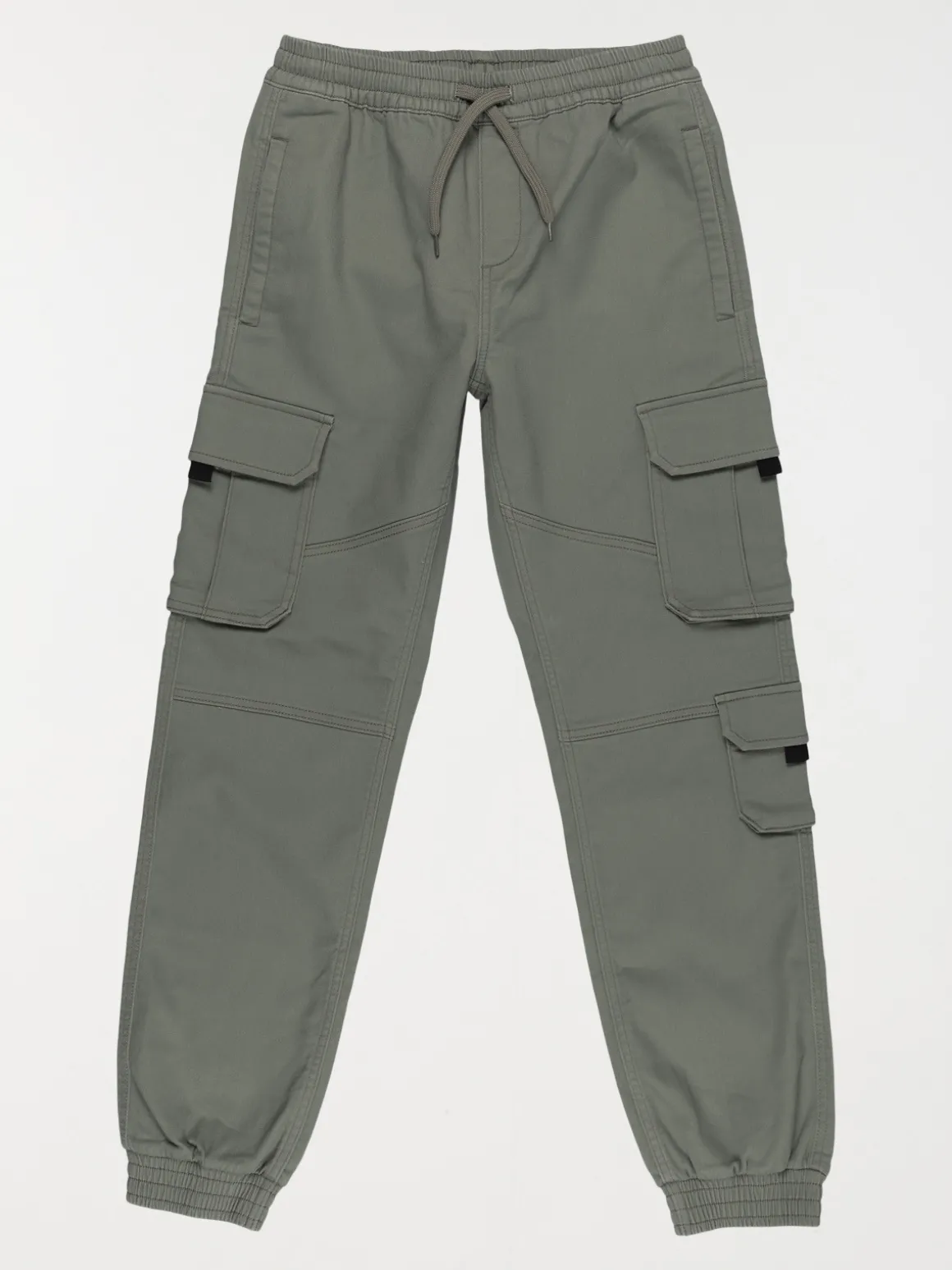 Pantalon cargo garçon vert army (XXS-M)